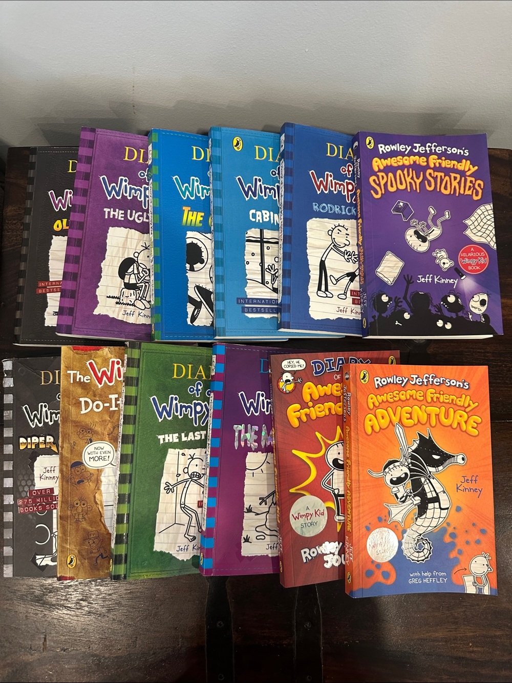Bundle of Diary of a Wimpy Kid & Awesome Friendly Books